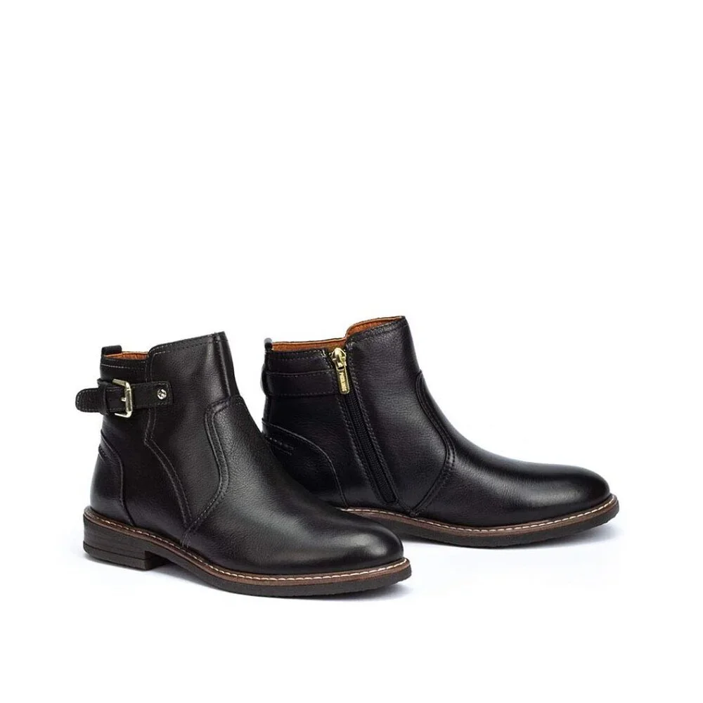 Pikolinos Flat Ankle boots Leather Aldaya for Woman SAVE $79.00